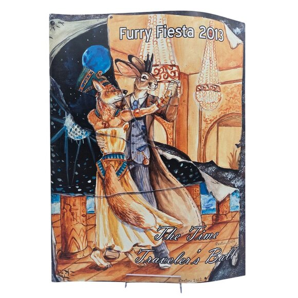 Other - Furry Fiesta Furry Con 2013 The Time Travelers Ball Texas Event Program